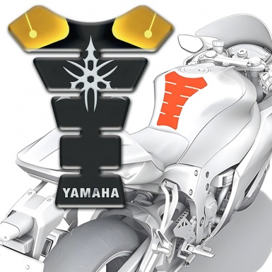 Yamaha Tank Pad Motorbike Stylish logo High-Quality Type