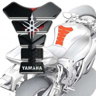 Yamaha Tank Pad Protector Motorcycle Silicone Sticker Unique Style 