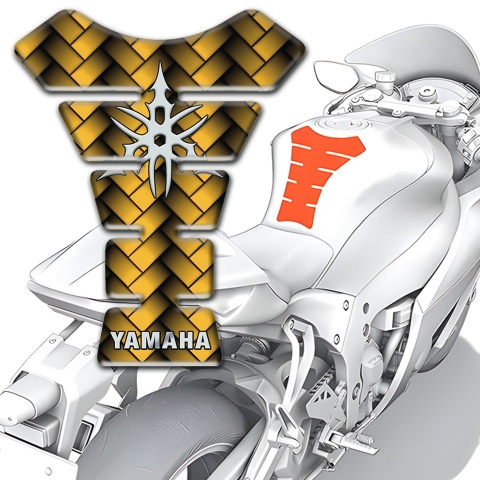 Yamaha Tank Protector Yellow Fibers Type 
