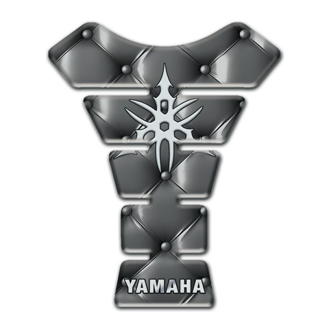 Yamaha Tank Pad Protector Gray Leather Effect Design 