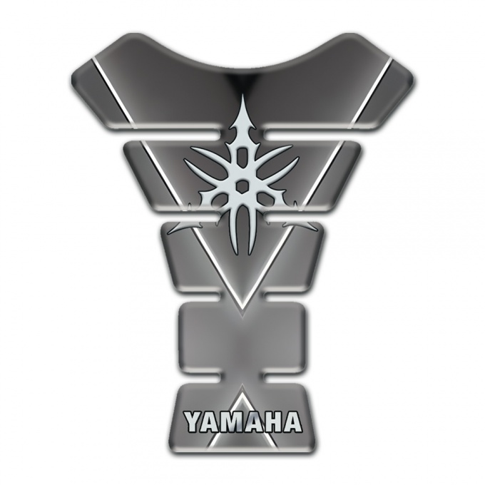 Yamaha Tank Pad Protector Grey Stylish Edition 