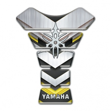 Yamaha Tank Protector Silver V Shape Style 