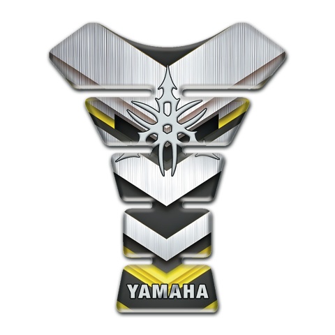 Yamaha Tank Protector Silver V Shape Style 