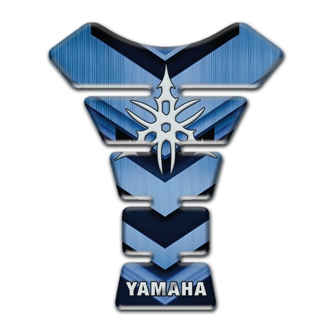 Yamaha Tank Fuse Blue Patterns Decoration Style 