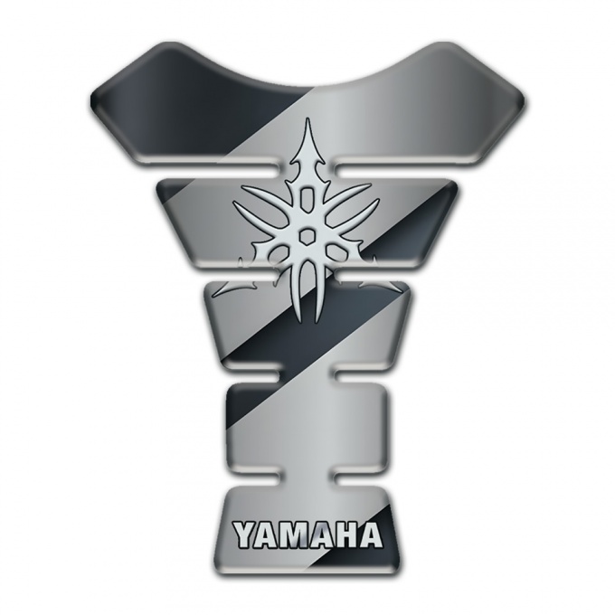Yamaha Tank Guard Pads Grey Black Type 