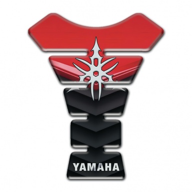 Yamaha Tank Pad Protector Red Black Type 