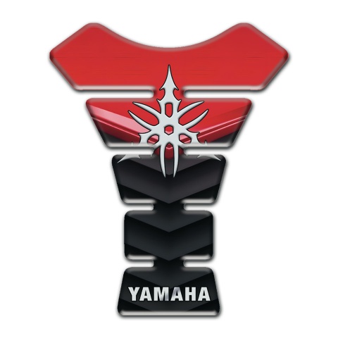 Yamaha Tank Pad Protector Red Black Type 