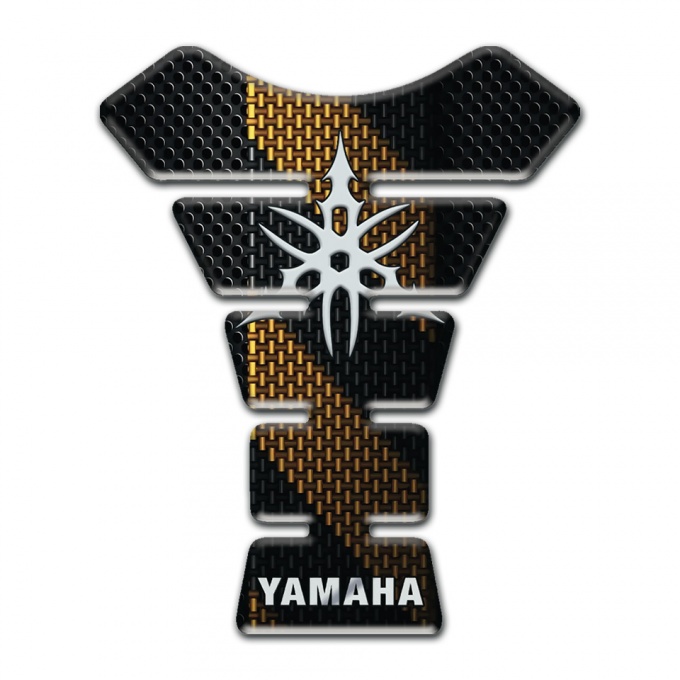 Yamaha Tank Fuse with brown Luminous Tapes Design 