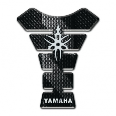 Yamaha Tank Pad Motorbike Grey Black Tapes Decoration 
