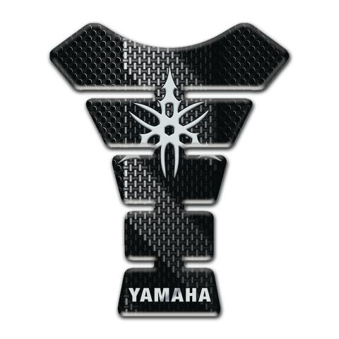 Yamaha Tank Pad Motorbike Grey Black Tapes Decoration 