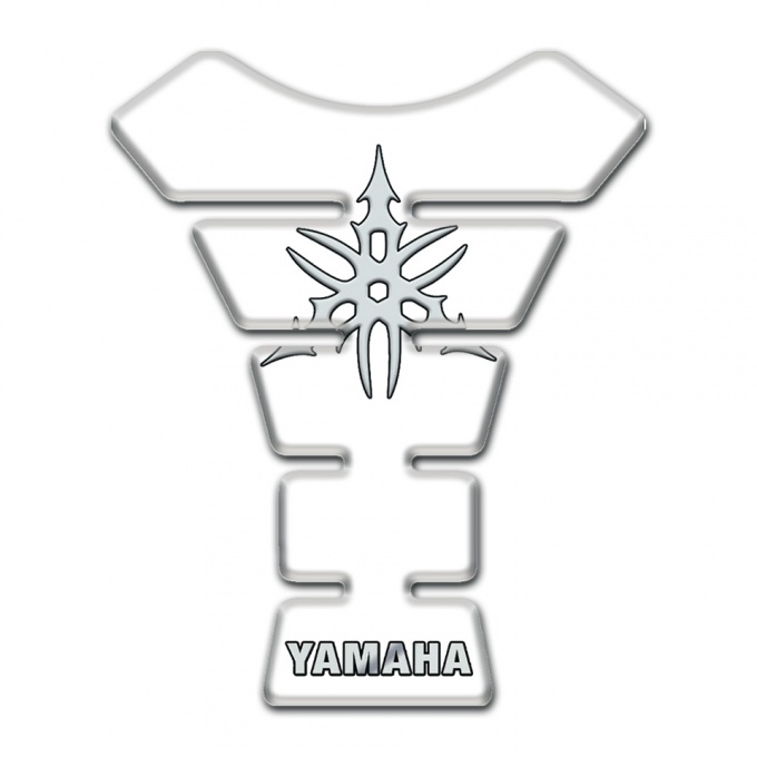Yamaha Tank Guard Pads White Model 