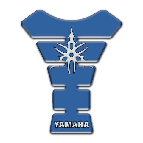Yamaha Tank Pad Protector Blue Model 