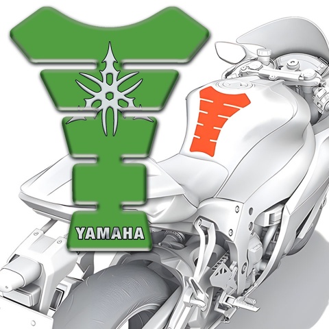 Yamaha Tank Protector High-Quality Green Model 