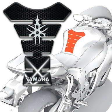 Yamaha Tank Fuse Crossed White Lights Model 