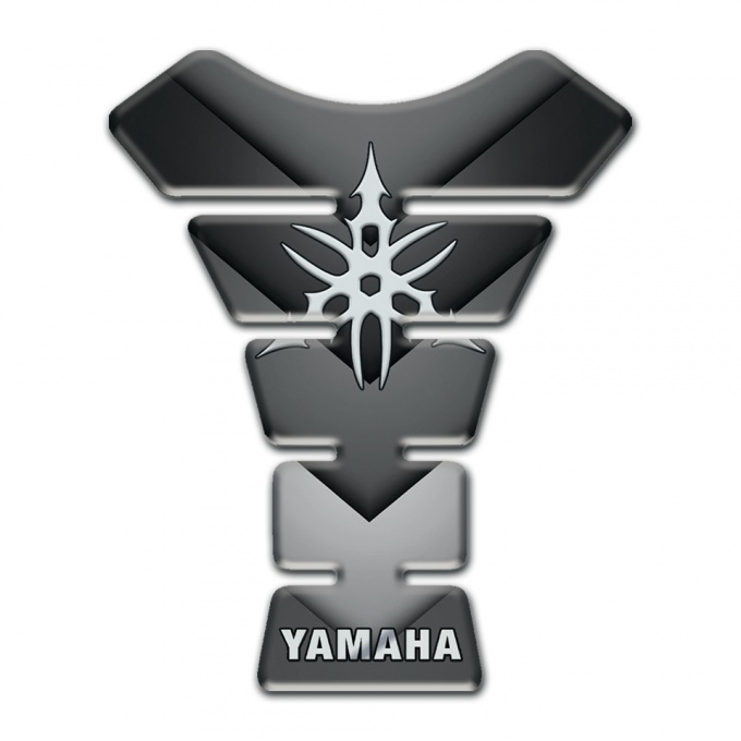 Yamaha Tank Pad Motorbike Gray Nuance Decoration Base 