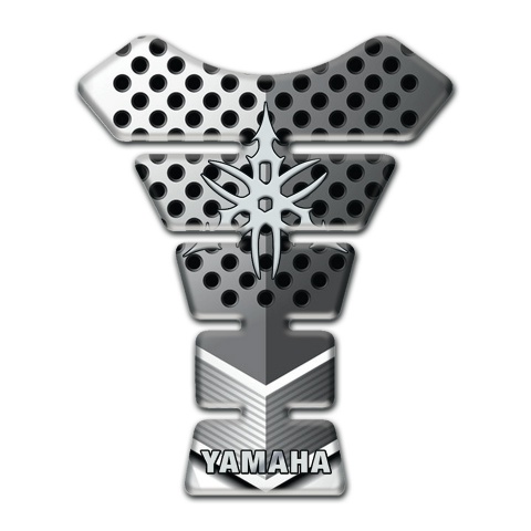 Yamaha Tank Protector Perforated Aluminium Effect 