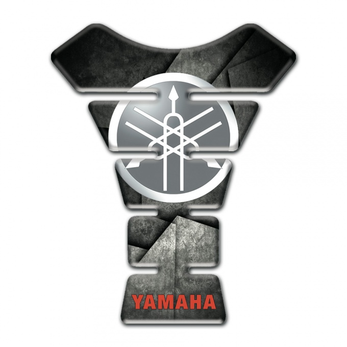 Yamaha Tank Fuse Roynd White Grey Logo with Stylish Bse 