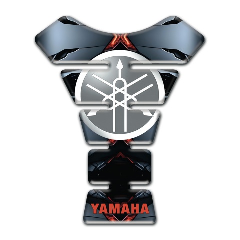 Yamaha Tank Guard Pads Torn Elements Style 