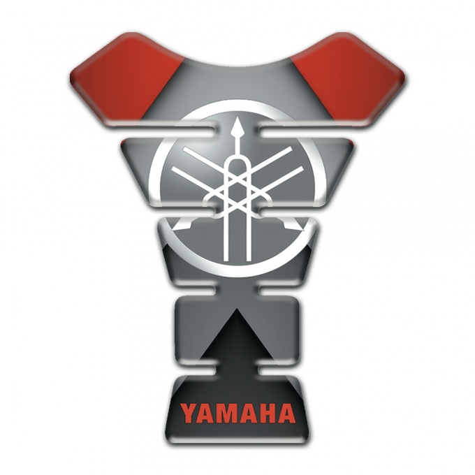 Yamaha Tank Pad Motorbike Racing Edition Model with Round Classic logo 
