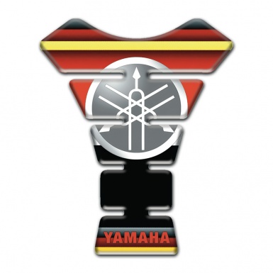 Yamaha Tank Fuse Silicone Sticker Multicolored Racing Edition 