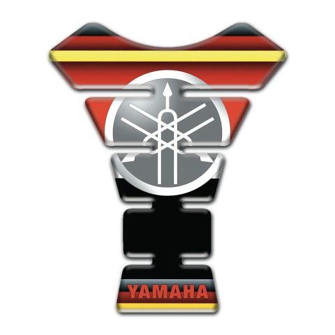 Yamaha Tank Fuse Silicone Sticker Multicolored Racing Edition 
