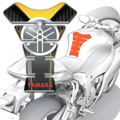 Yamaha Tank Pad Protector Premium Quality Model with Circle Logo 