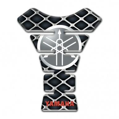 Yamaha Tank Protector Large Grid Effect and Circle Logo 
