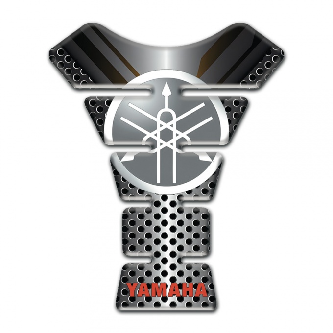 Yamaha Tank Guard Pads Premium Quality Center Silicone Sticker Style 