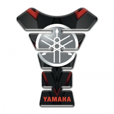 Yamaha Tank Guard Pads Red Inscription Logo Edition 