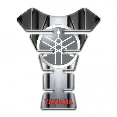 Yamaha Tank Guard Pads Metal effect with Circle Logo Design 