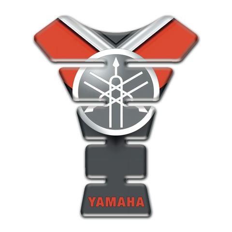 Yamaha Tank Protector Red Inscription with Circle Logo 