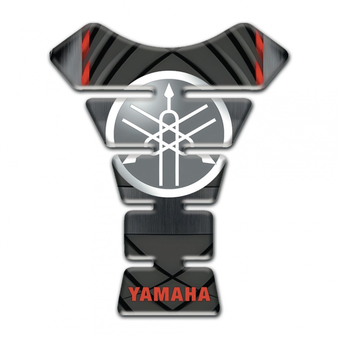 Yamaha Tank Pad Protector Red Inscription Logo Variant 