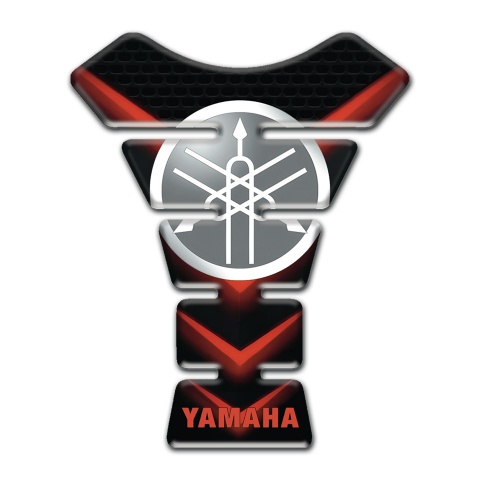 Yamaha Tank Fuse Red Lights with Circle Logo 