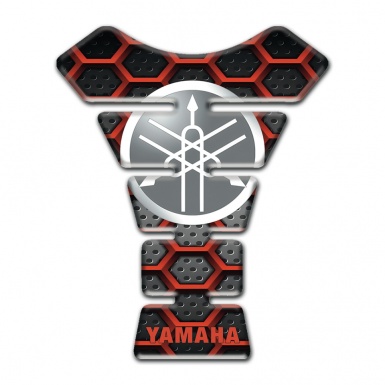 Yamaha Tank Guard Pads Circle Logo Design Unique Base 