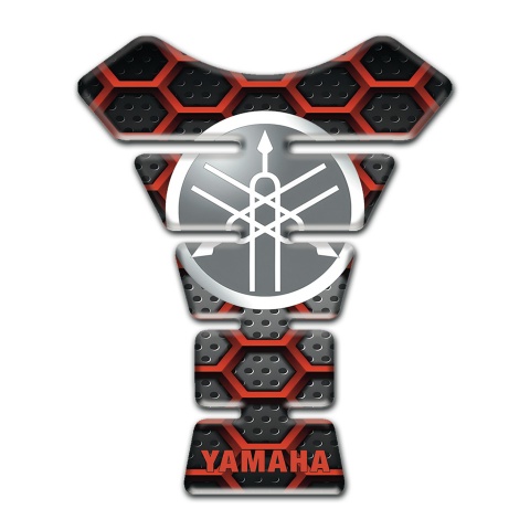 Yamaha Tank Guard Pads Circle Logo Design Unique Base 