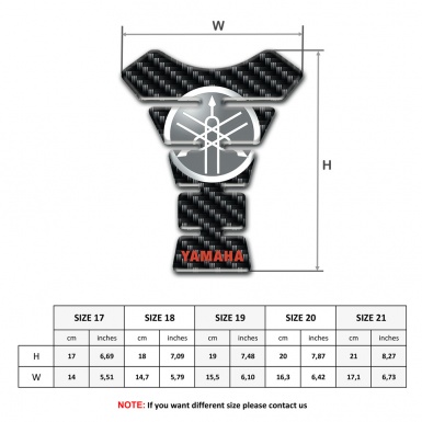 Yamaha Tank Fuse Black Carbon Version 