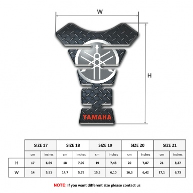 Yamaha Tank Fuse Classic Logo Routh Effect Edition 
