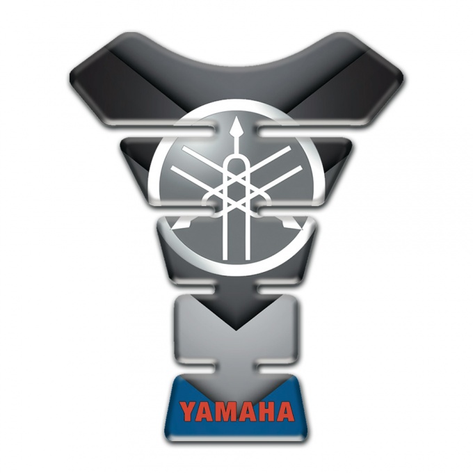 Yamaha Tank Fuse White Grey Logo High End Design 