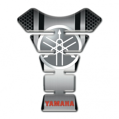 Yamaha Tank Protector White Grey Logo Premium Quality Model 