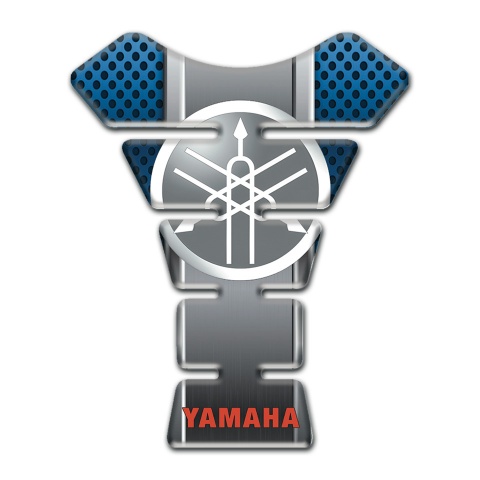 Yamaha Tank Pad Protector Blue Mesh Motive Classic Logo Style 