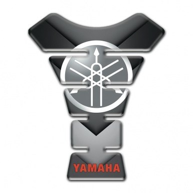 Yamaha Tank Protector Circle Style Logo Silicone Sticker 