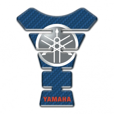 Yamaha Tank Fuse Navy Blue Carbon Base and Circle Logo Style 