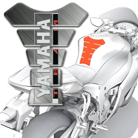 Yamaha Tank Fuse Tem Style Matte Base Design 