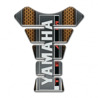 Yamaha Tank Guard Pads Vertical Inscription Logo 