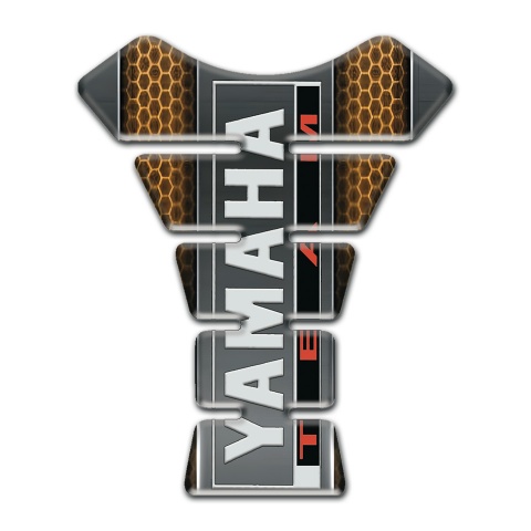 Yamaha Tank Guard Pads Vertical Inscription Logo 