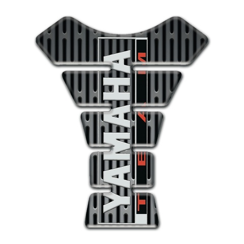 Yamaha Tank Pad Motorbike Team Style Metal Ornament Base 