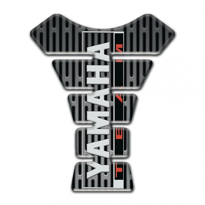 Yamaha Tank Pad Motorbike Team Style Metal Ornament Base 