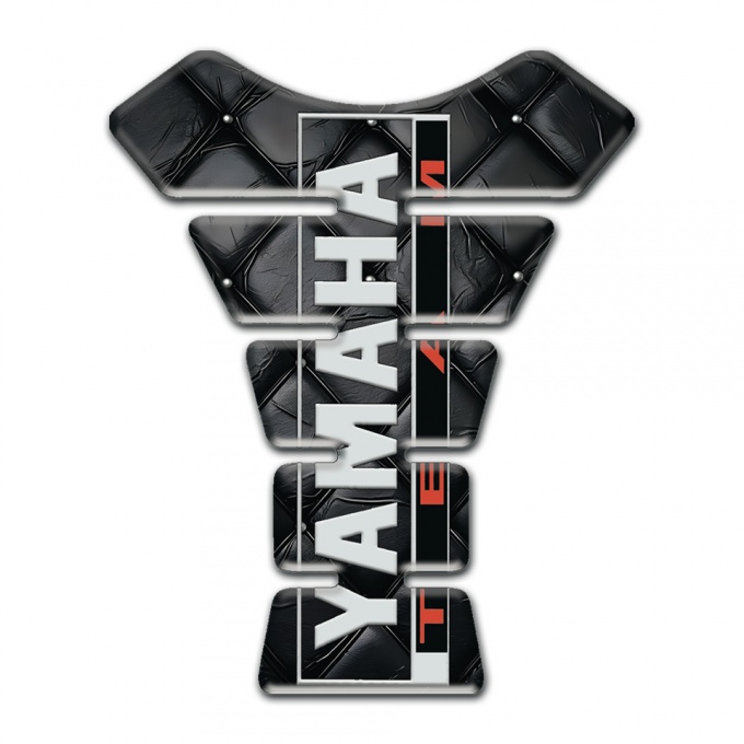Yamaha Tank Fuse Black Leather Effect Team Style 