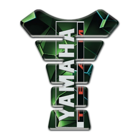 Yamaha Tank Pad Motorbike Team Style Green Decoration 