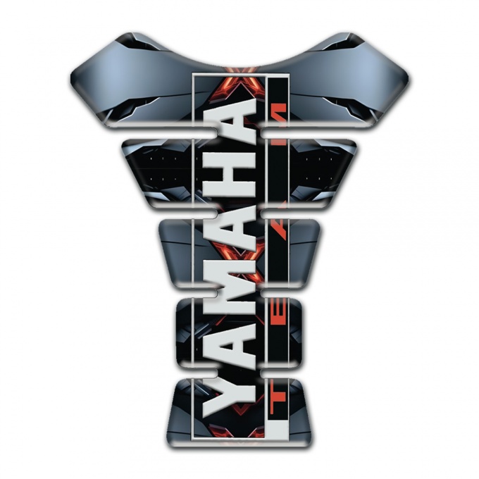 Yamaha Tank Guard Pads Torn Effect Base team Edition 